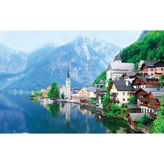 Wallpapers mural beautiful Austria view lake model 2