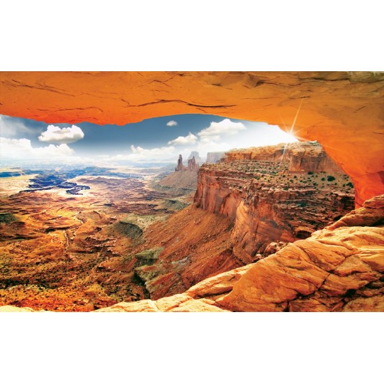 Wall murals beautiful cliffs in orange Wall murals beautiful cliffs in orange
