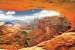 Wall murals beautiful cliffs in orange