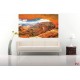 Wall murals beautiful cliffs in orange Wall murals beautiful cliffs in orange