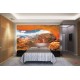 Wall murals beautiful cliffs in orange Wall murals beautiful cliffs in orange