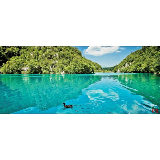 Wall murals beautiful lake view Wall murals beautiful lake view