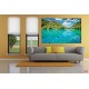 Wall murals beautiful lake view Wall murals beautiful lake view