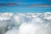Wallpapers mural blue sky with beautiful clouds
