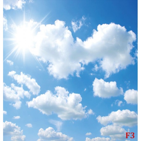 Wallpapers mural blue sky with white clouds Wallpapers mural blue sky with white clouds