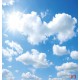 Wallpapers mural blue sky with white clouds Wallpapers mural blue sky with white clouds