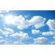 Wallpapers mural blue sky with white clouds Wallpapers mural blue sky with white clouds