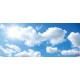Wallpapers mural blue sky with white clouds Wallpapers mural blue sky with white clouds