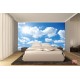 Wallpapers mural blue sky with white clouds Wallpapers mural blue sky with white clouds