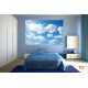 Wallpapers mural blue sky with white clouds Wallpapers mural blue sky with white clouds