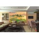 Wallpapers mural Beautiful Toscana meadow view 2 Wallpapers mural Beautiful Toscana meadow view 2
