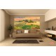 Wallpapers mural Beautiful Toscana meadow view 2 Wallpapers mural Beautiful Toscana meadow view 2
