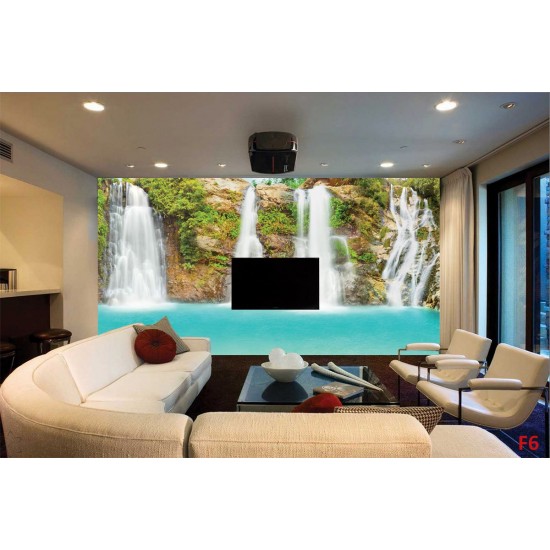 Photo murals beautiful forest waterfall Photo murals beautiful forest waterfall