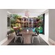 Wall mural wonderful waterfall water wall garden Wall mural wonderful waterfall water wall garden