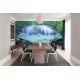 Photo murals big forest waterfall water curtain