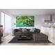 Wallpapers mural beautiful forest river with a waterfall Wallpapers mural beautiful forest river with a waterfall
