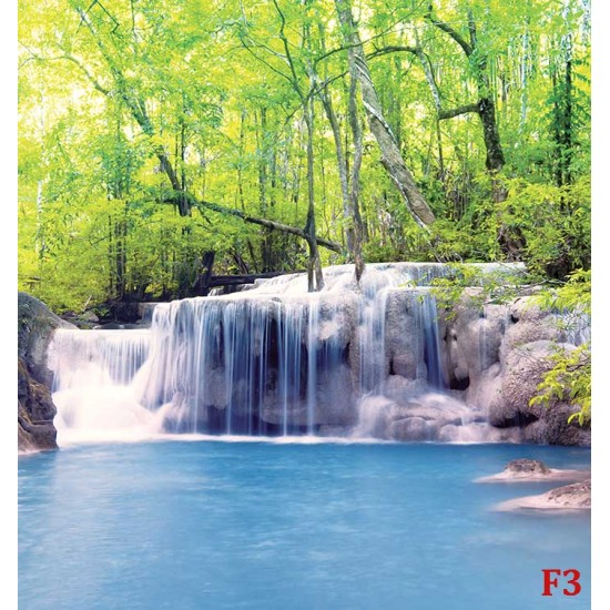 Wallpapers mural wonderful forest waterfall Wallpapers mural wonderful forest waterfall