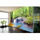 Wallpapers mural wonderful forest waterfall Wallpapers mural wonderful forest waterfall