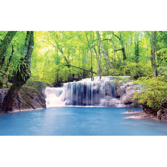 Wallpapers mural wonderful forest waterfall Wallpapers mural wonderful forest waterfall