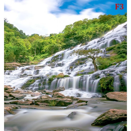 Wallpapers mural mountain waterfall Wallpapers mural mountain waterfall