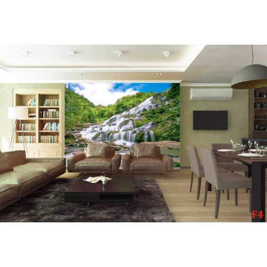 Wallpapers mural mountain waterfall Wallpapers mural mountain waterfall
