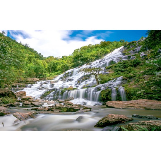 Wallpapers mural mountain waterfall Wallpapers mural mountain waterfall