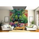 Photo mural fabulously beautiful garden waterfall Photo mural fabulously beautiful garden waterfall