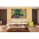 Photo mural fabulously beautiful garden waterfall Photo mural fabulously beautiful garden waterfall