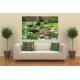 Wallpaper landscape garden with stream Wallpaper landscape garden with stream