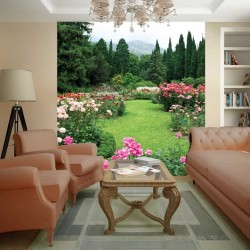 Wallpapers garden view with beautiful roses Wallpapers garden view with beautiful roses