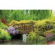 Wallpapers mural bridge in a park-garden Wallpapers mural bridge in a park-garden