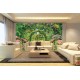 Wallpapers mural wonderful gardens arc with flowers 3d