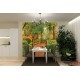 Photo mural wooden forest bridge 2