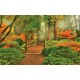 Photo mural wooden forest bridge 2