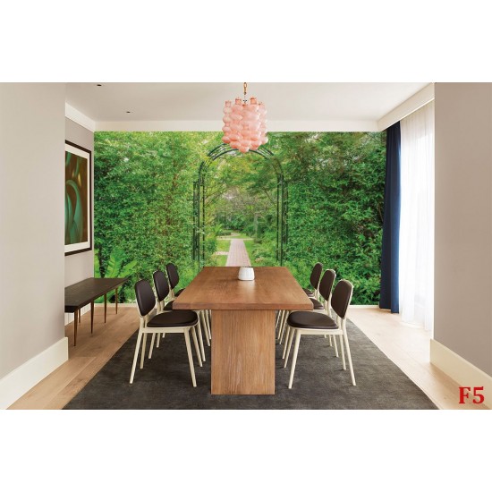 Wall mural green garden arch 3