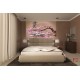 Wallpapers mural Chinese pattern with pink branch Wallpapers mural Chinese pattern with pink branch