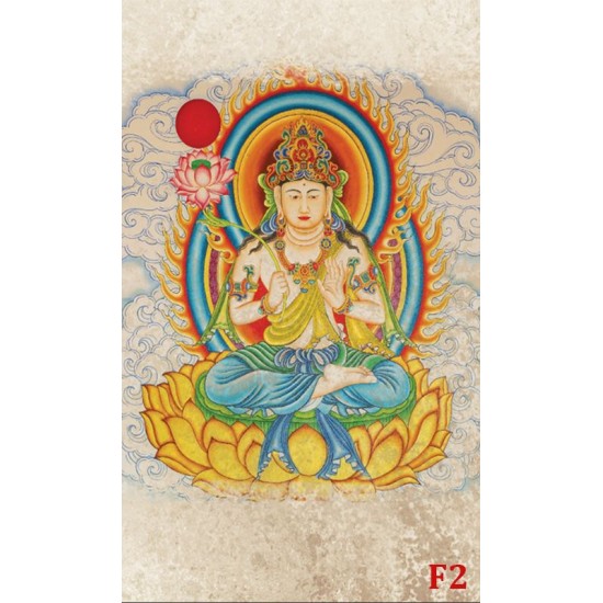 Wall murals Buddha statue