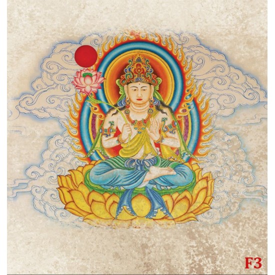 Wall murals Buddha statue