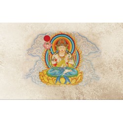 Wall murals Buddha statue