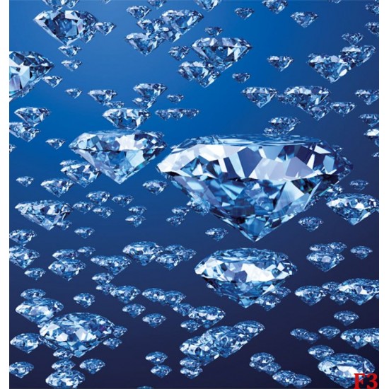 Wallpapers mural rain falling diamonds in 2 colors Wallpapers mural rain falling diamonds in 2 colors
