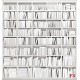 Wall murals art white books library Wall murals art white books library