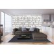 Wall murals art white books library Wall murals art white books library