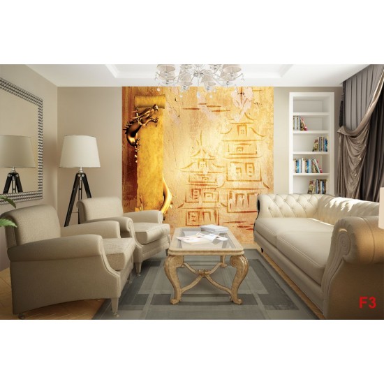 Wallpapers wall with hieroglyphics and dragons Wallpapers wall with hieroglyphics and dragons