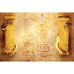 Wallpapers wall with hieroglyphics and dragons Wallpapers wall with hieroglyphics and dragons