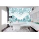 Wallpapers mural composition with diamonds in 3 colors Wallpapers mural composition with diamonds in 3 colors