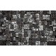 Wall murals concrete letters art wall gray black Wall murals concrete letters art wall gray black