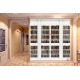 Wallpapers mural Wall white library of books Wallpapers mural Wall white library of books