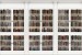 Wallpapers mural Wall white library of books