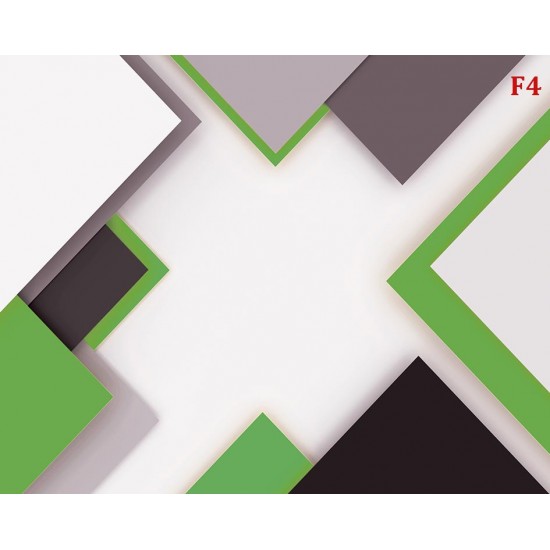 Wall murals geometric design wall in green and yellow Wall murals geometric design wall in green and yellow