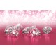 Wall murals lights and diamonds pink and turquoise Wall murals lights and diamonds pink and turquoise